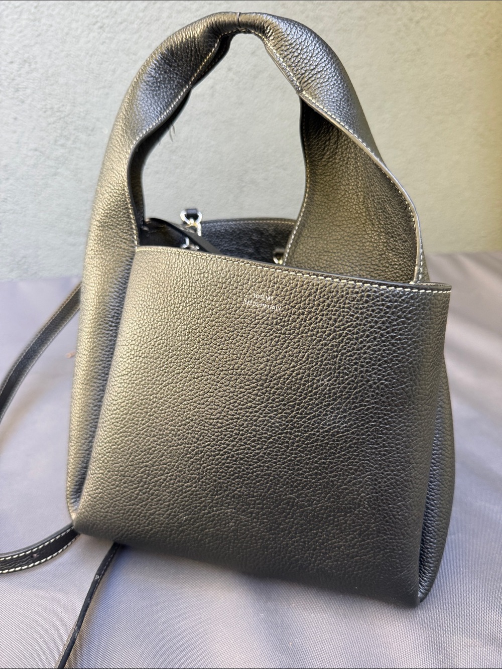 toteme black purse!
